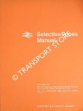 Selective Prices Manual - September 1968 by British Railways